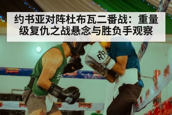 约书亚对阵杜布瓦二番战:重量级复仇之战悬念与胜负手观察